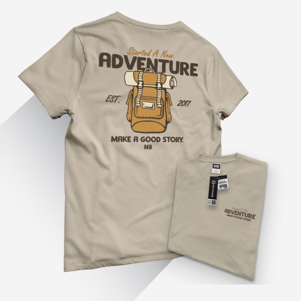 Kaos Distro Pria / Kaos Distro Original / Baju Distro Pria - NATIVE8 - OVERTHINKING