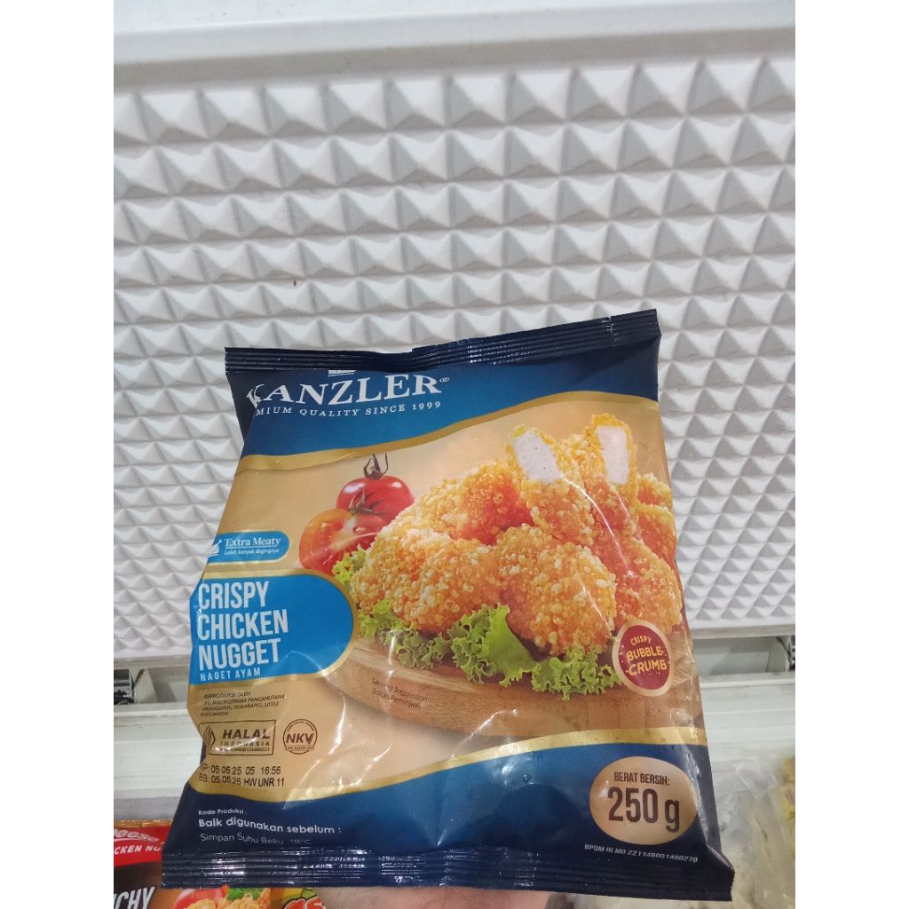 

Kanzler nugget ayam crispy 250 gram