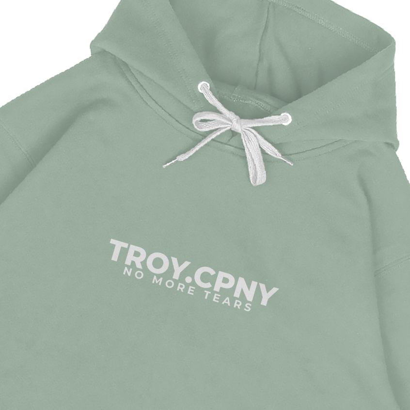 Troy Company Pullover Hoodie Mint No More - Hoodie Hijau Mint KH 3256