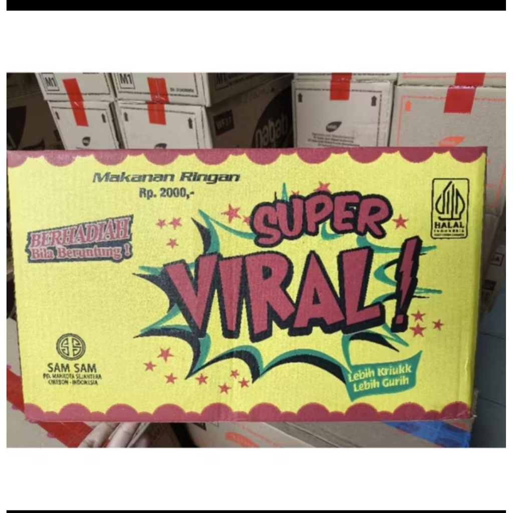 

Ciki SUPER VIRAL BANJIR HADIAH 1 karton isi 40 Pcs