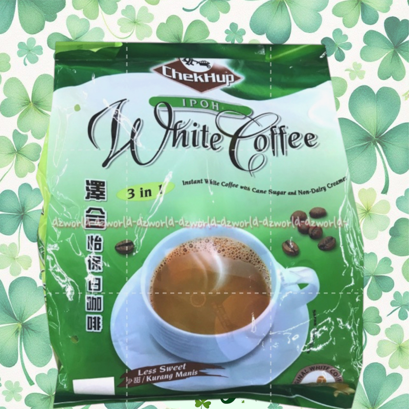 

Chekhup White Coffee 10sachet Ipoh Less Sweet Isi 10 Sachet Chek Hup Kopi Rendah Gula Cekup