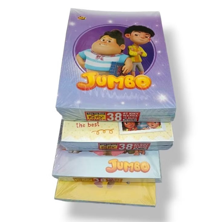 

buku tulis sekolah kiky warna 38 lembar & 58 (10 buku)