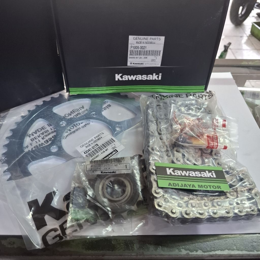 GEAR SET ZX25R NINJA ZX25R ORIGINAL