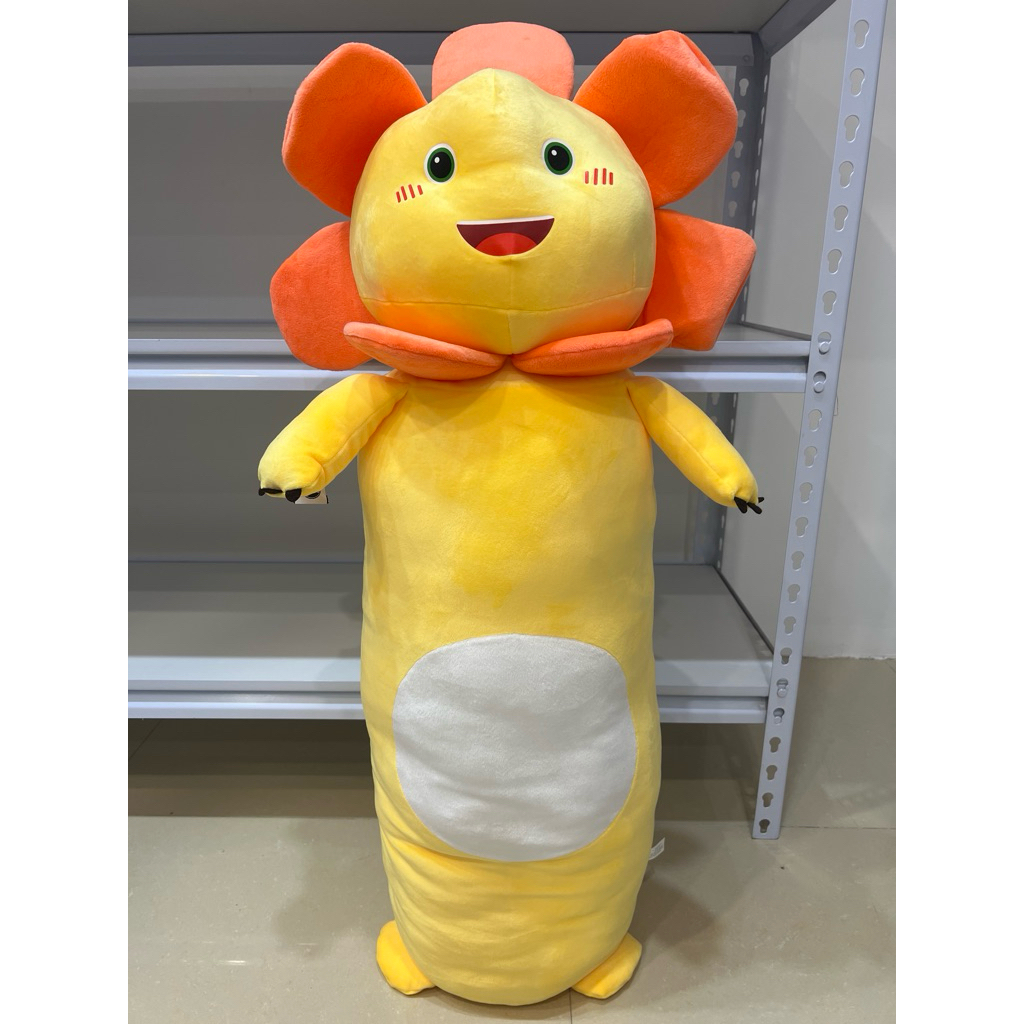 TTW Guling Nailoong MINISO Bunga Bahan Spandex Halus Lembut Size Jumbo