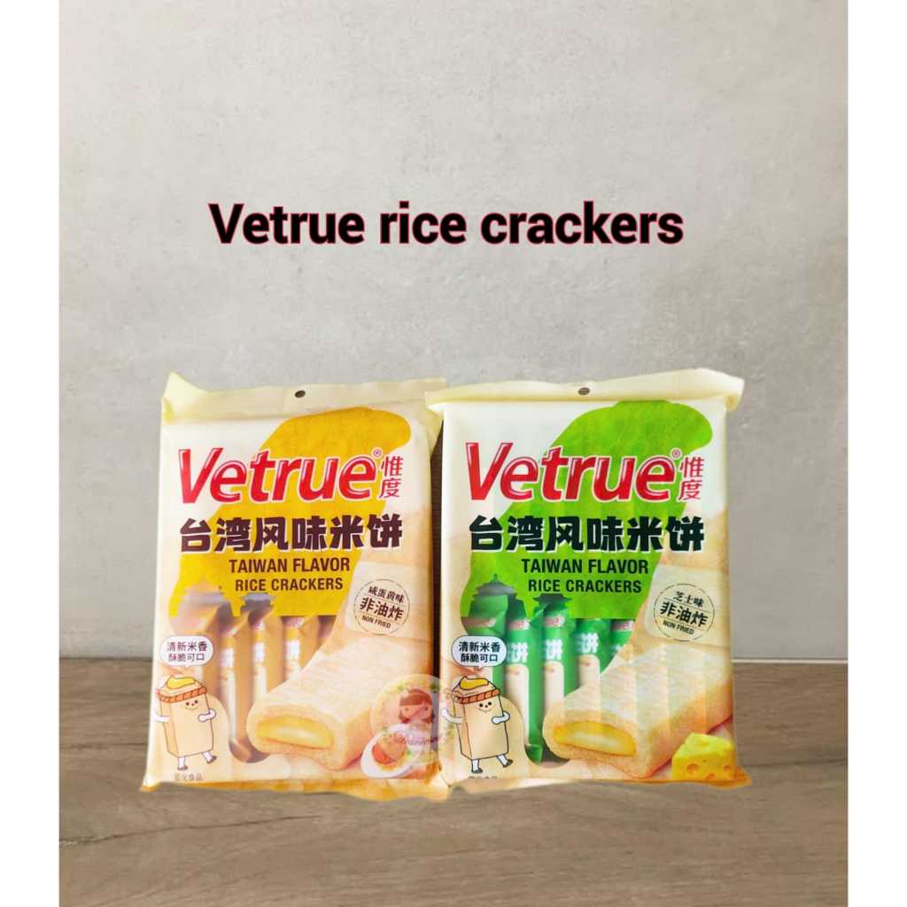 

Vetrue Taiwan Flavour Rice Crackers 116 gr ( ds bgr )