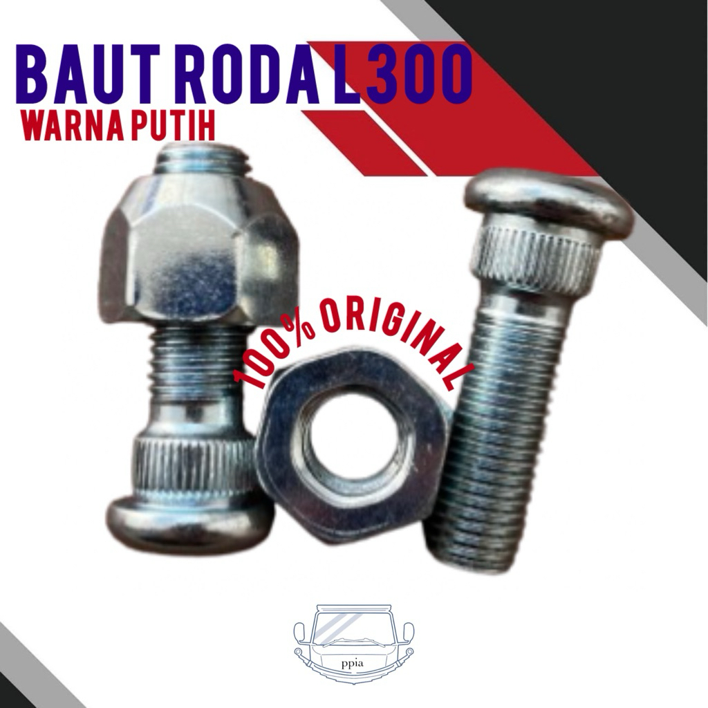 baut roda l300 original (harga perbiji) / mur roda l300 original / baut roda l038 original / baut ro