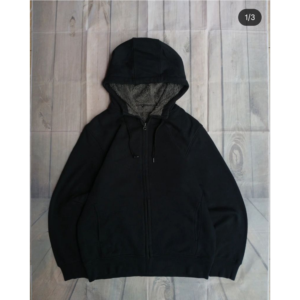 UNIQLO SHERPA HITAM,S,M,L,XL, DAN WARNA LAIN