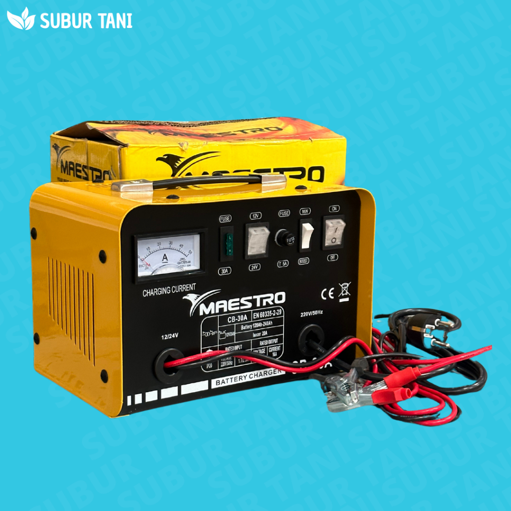 CHARGER AKI MAESTRO CB-30A/CES AKI MAESTRO CB-30A/CAS AKI MAESTRO CB-30A