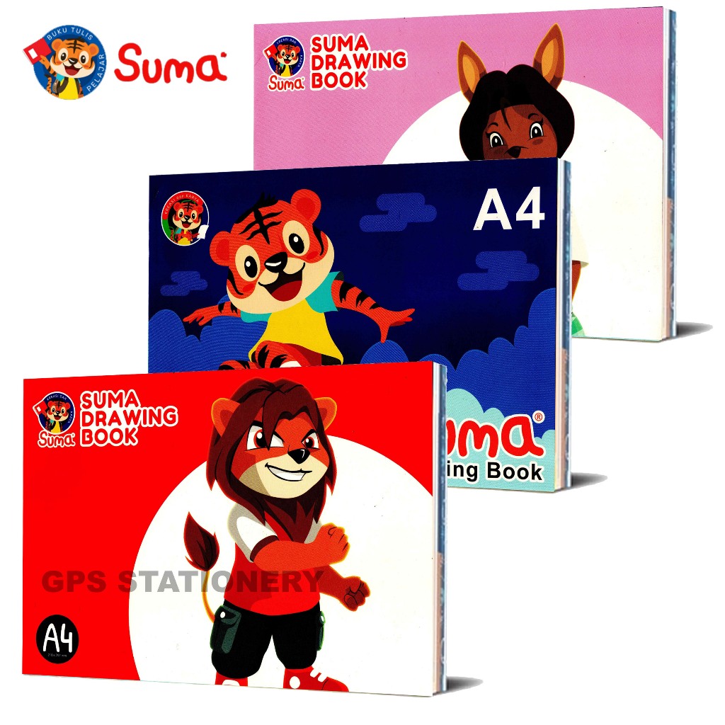 

Buku Gambar A4 SUMA Drawing Book Super Tebal 1 Pak isi 5