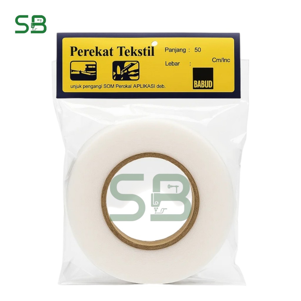 Perekat Tekstil/Lem Sum/Som/Lem Kain Seterika/Visofik/Lem Permak Kain Tanpa Jahit/Lem Kain Dua Sisi