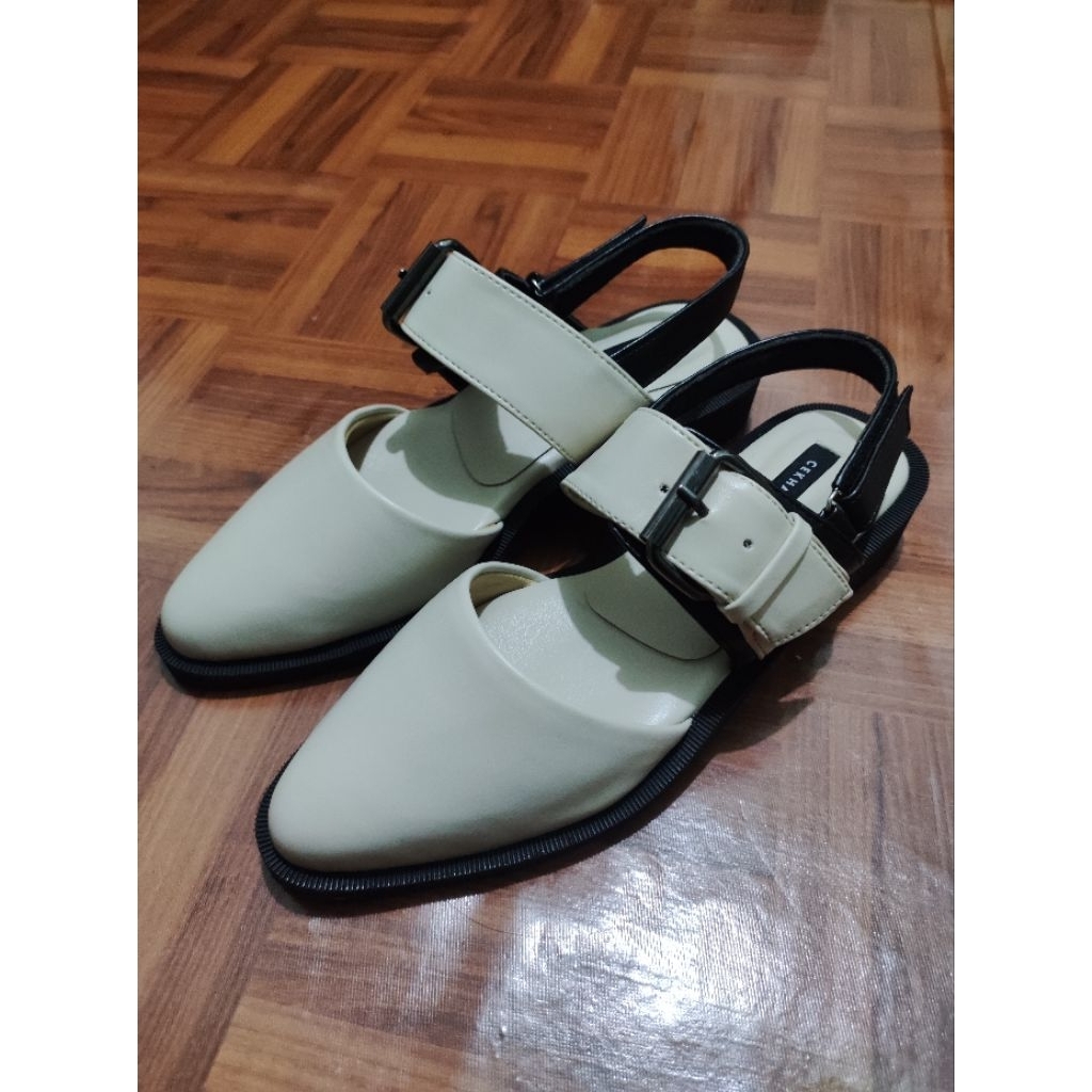 Cekhas - Poppy Cream Mules Wanita