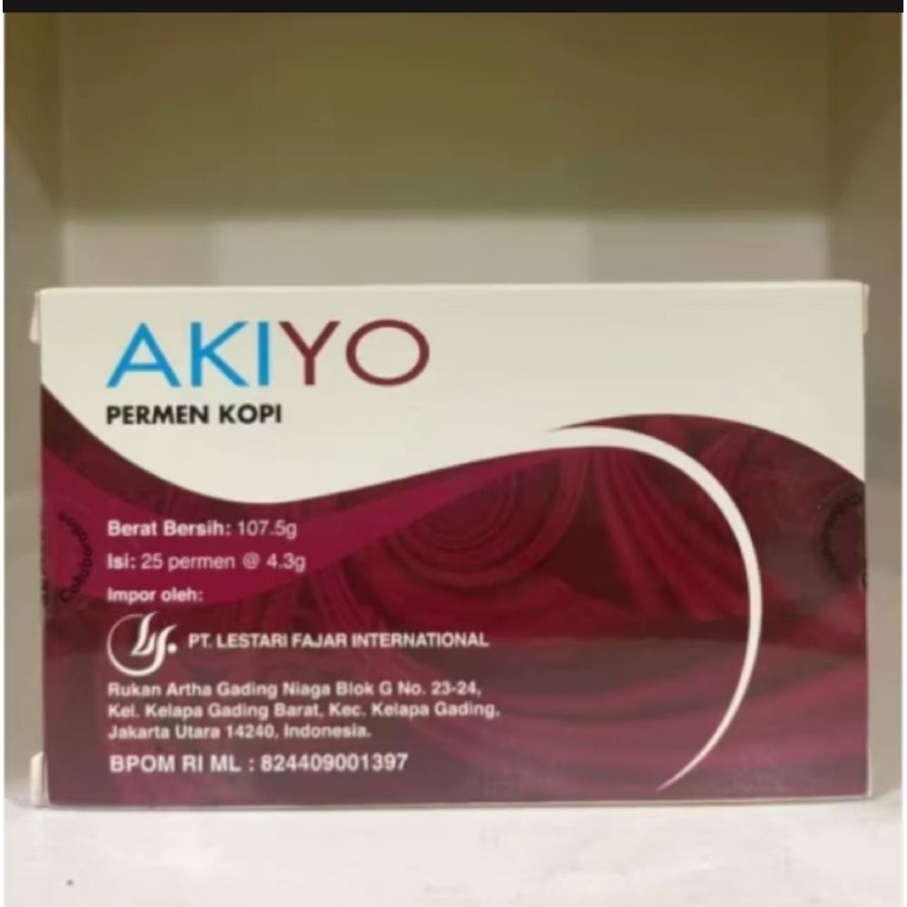 

Akiyo Candy Original ( Paket 1 box 25 pcs )