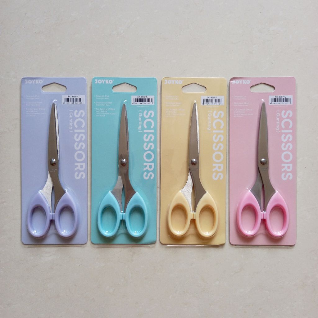 

[ BISA PILIH WARNA ] Gunting Sedang Joyko SC 838PTL [ Panjang 16 cm ] BELI 2 LEBIH MURAH