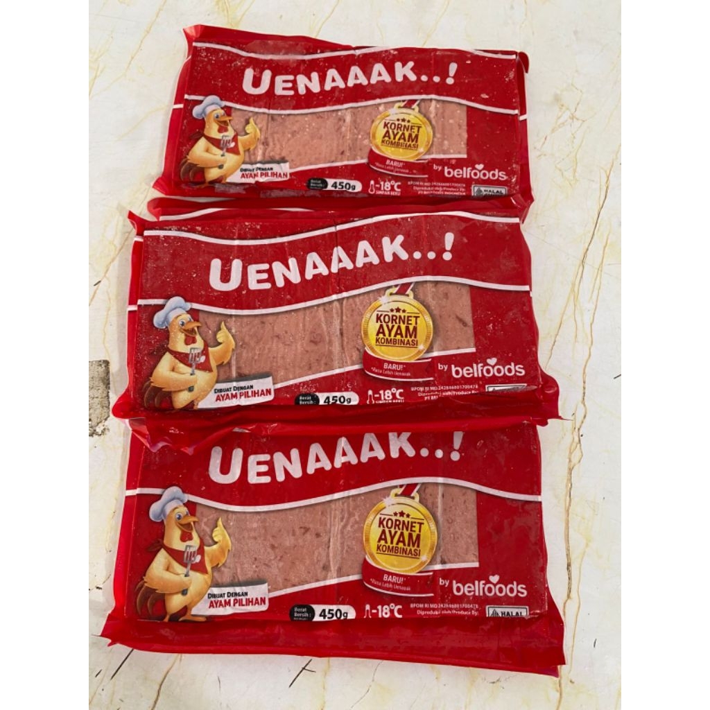 

belfoods kornet ayam daging cincang 450g