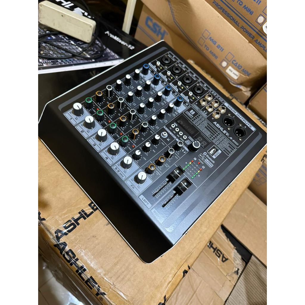 Mixer Power Mixer 4chanel Ashley M6000 original