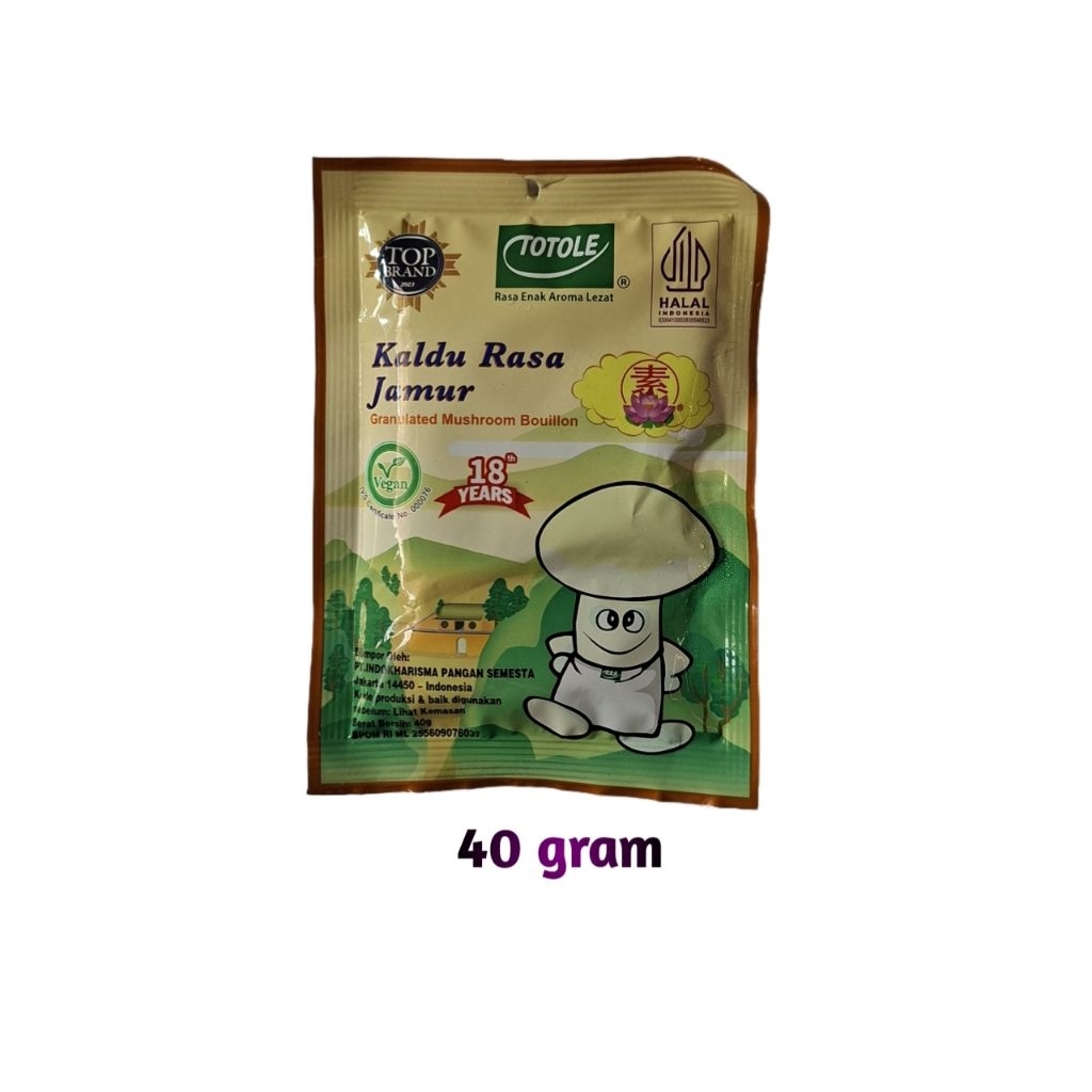 

Kaldu rasa jamu totole 40/80 gram