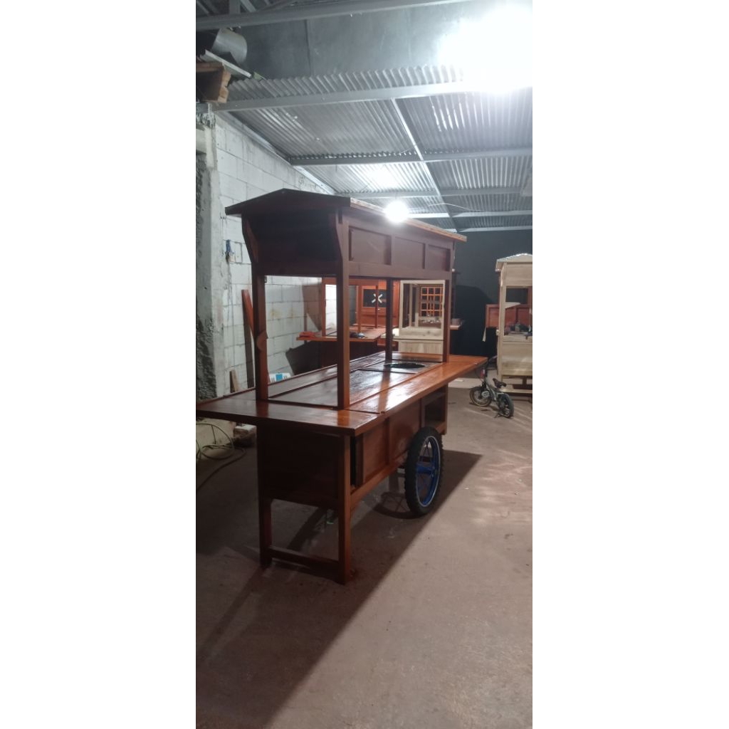 gerobak angkringan jati jumbo