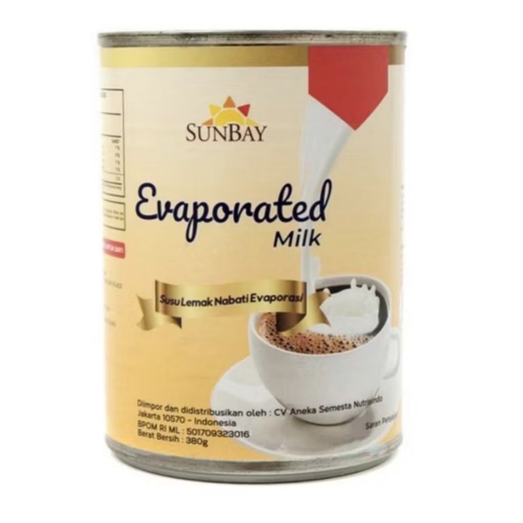 

SUSU SUNBAY Evaporated Evaporasi 380g