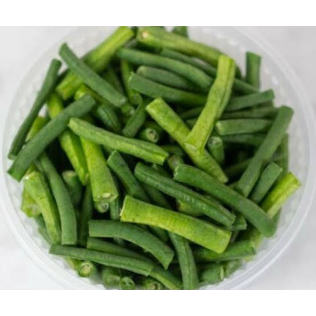 

Sayur kacang panjang sudah di potong berat 1 kg siap di masak redy stok