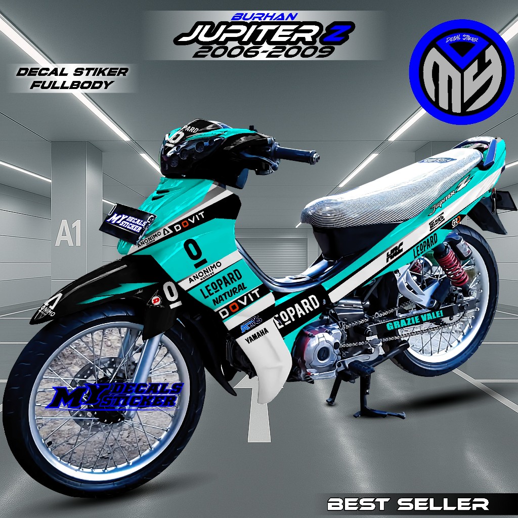 Decal Jupiter Z Burhan Full Body Stiker Jupiter Z Burhan Fullbody Striping Jupiter Z Burhan Variasi