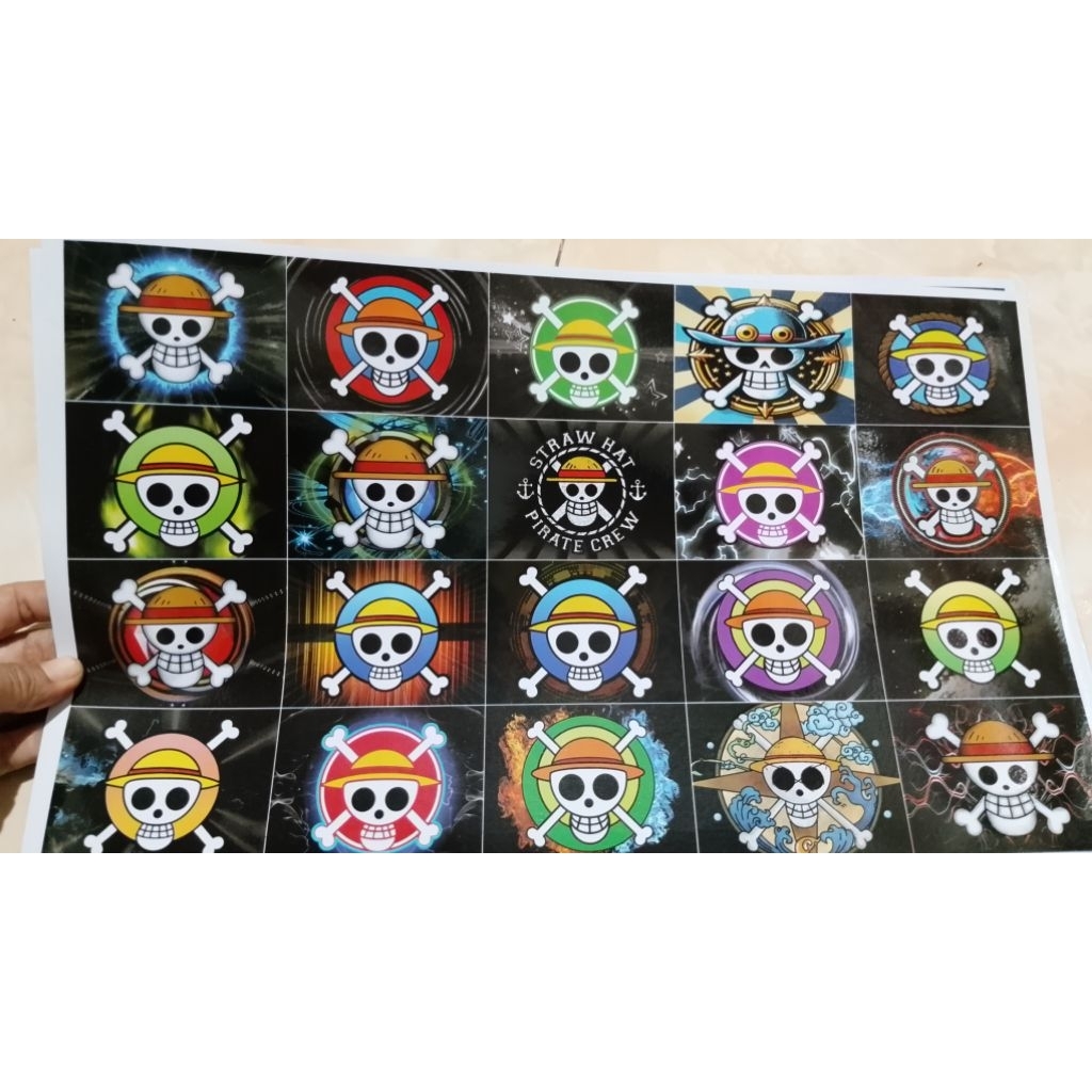 

stiker one piece/stiker viral