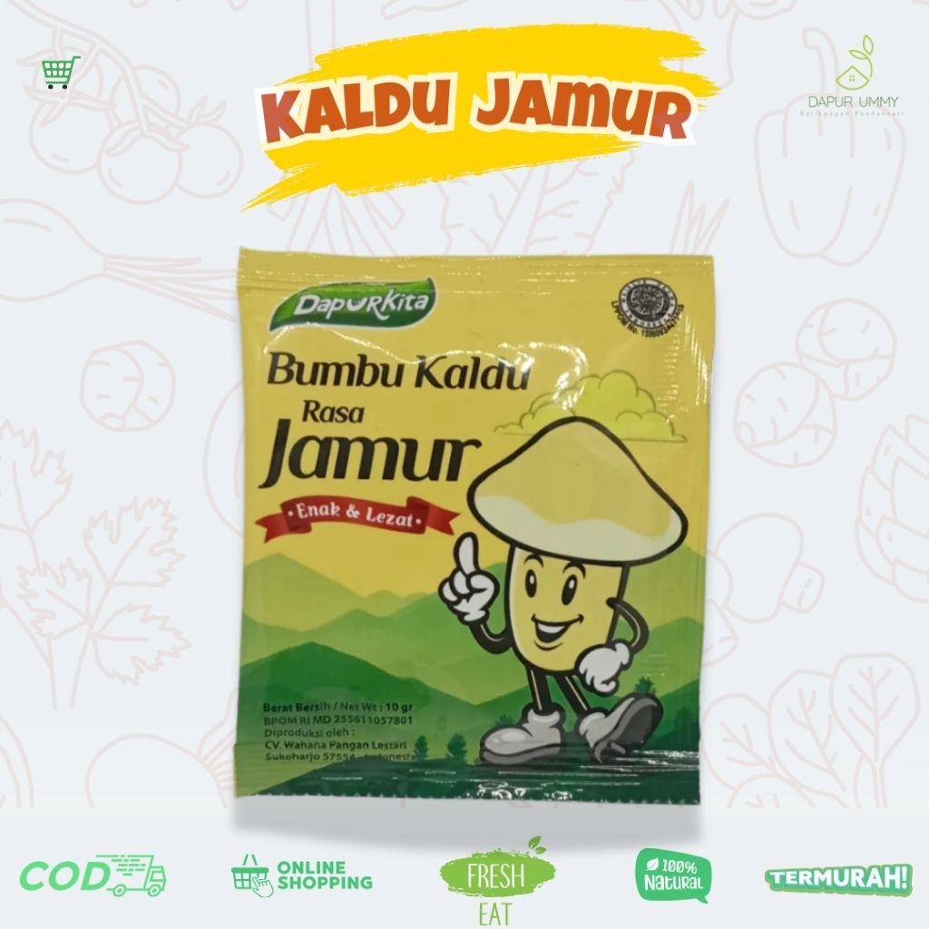

DAPUR KITA • Kaldu Jamur 10gr