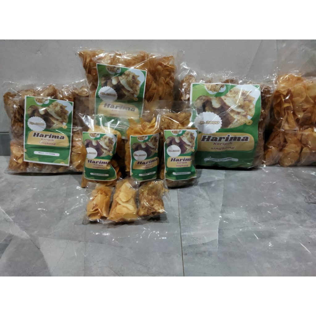 

keripik singkong pedas manis ala kampung