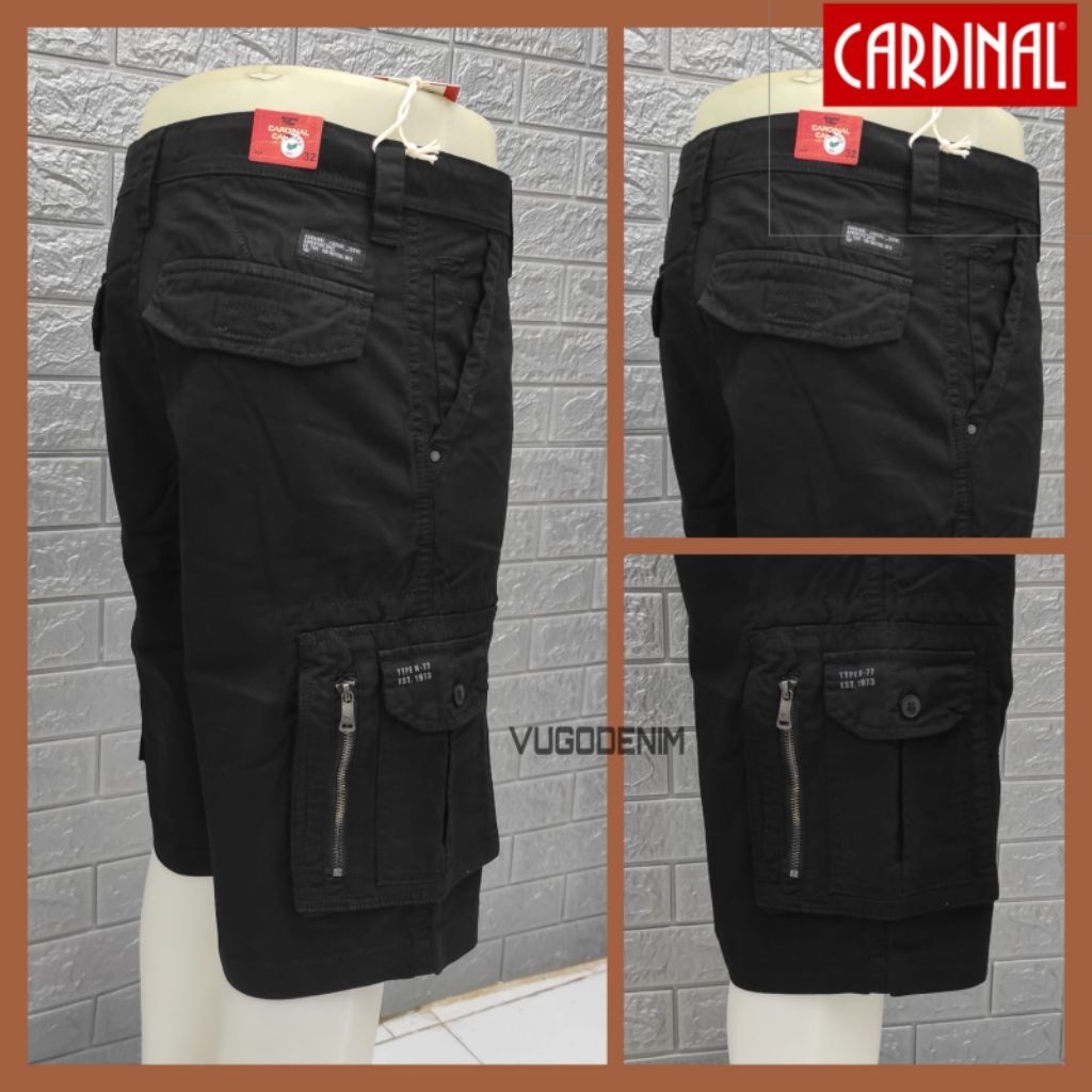 CARDINAL size 27-38 / celana pendek cargo pria / celana cargo pendek CARDINAL / celana pendek CARDIN