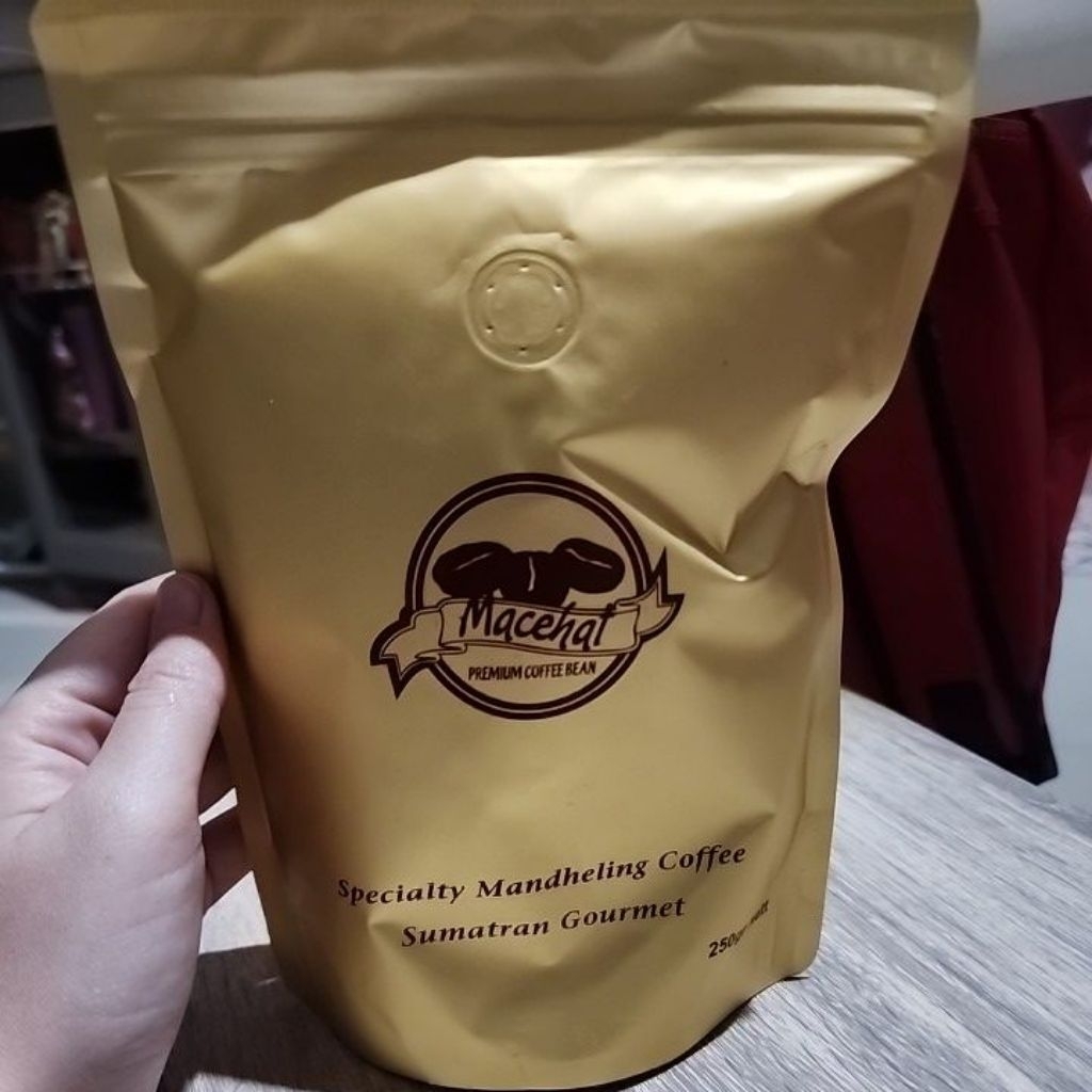 

macehat premium coffee bean specialty mandheling coffee sumatran gourmet 250gr kopi medan