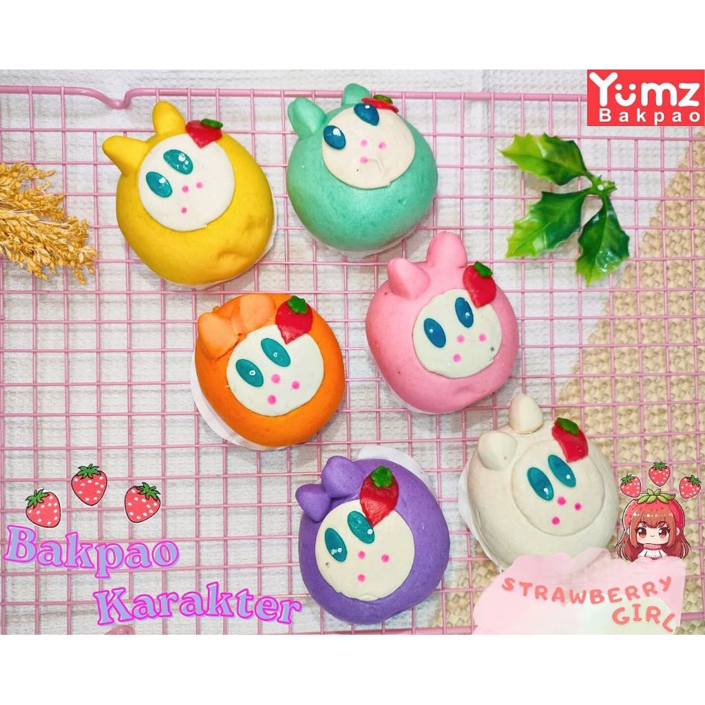 

Bakpao Karakter Basic Lite Motif Girl