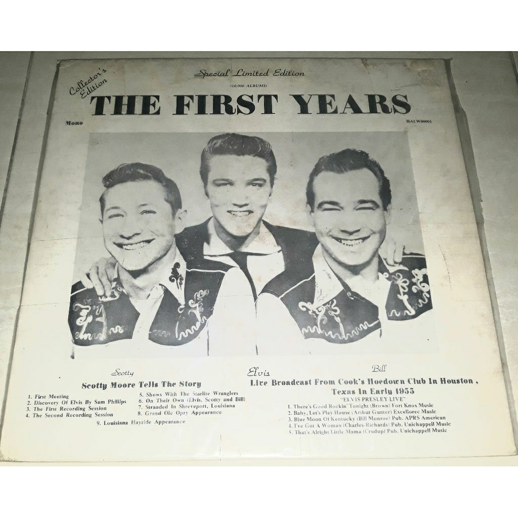 Elvis The First Years