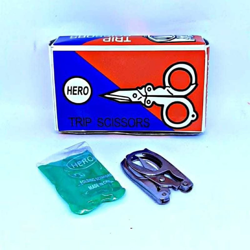 

Gunting Lipet Hero Trip Scissors 12pcs Grosir Murah