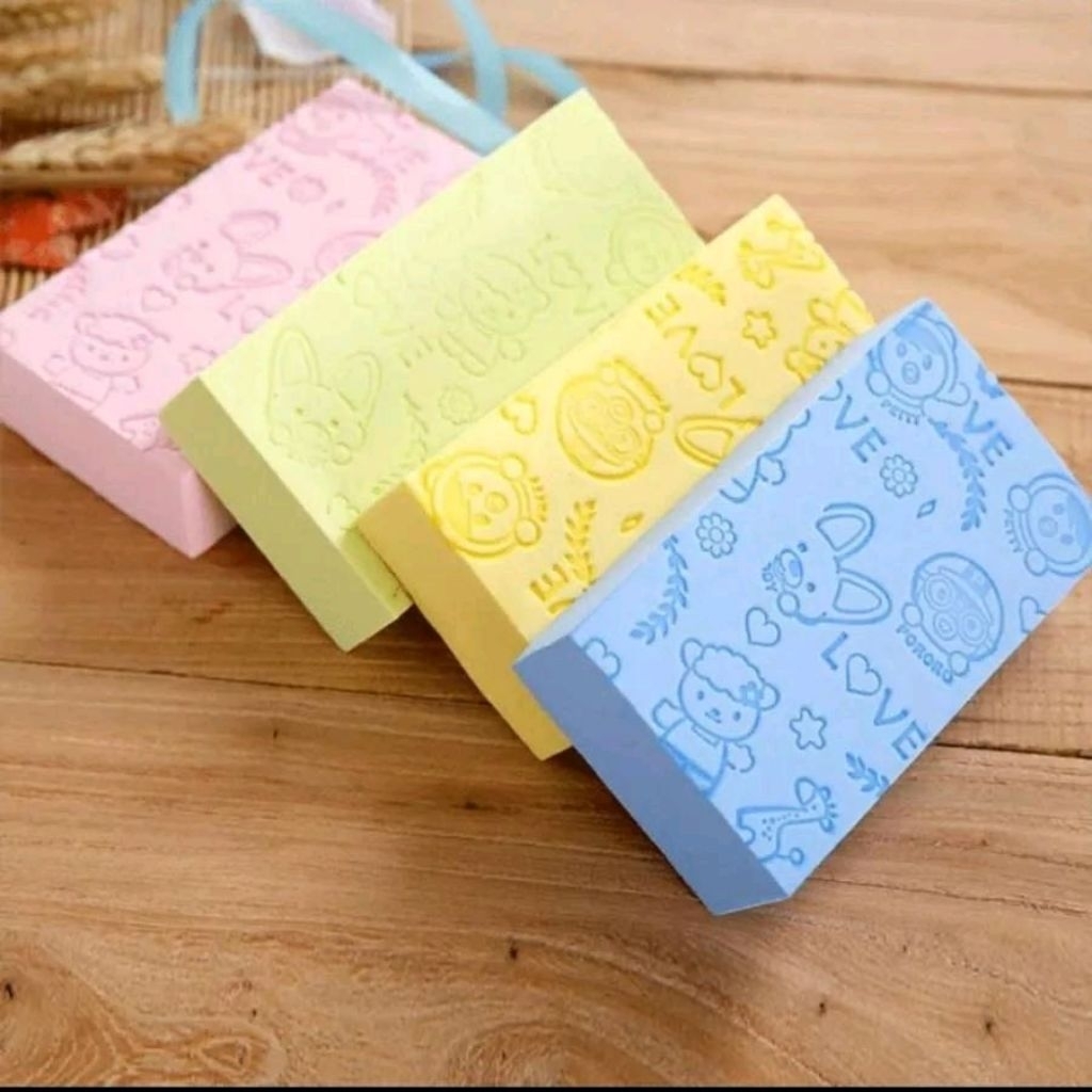 Spons Daki Pororo Spons Mandi Pengangkat Daki