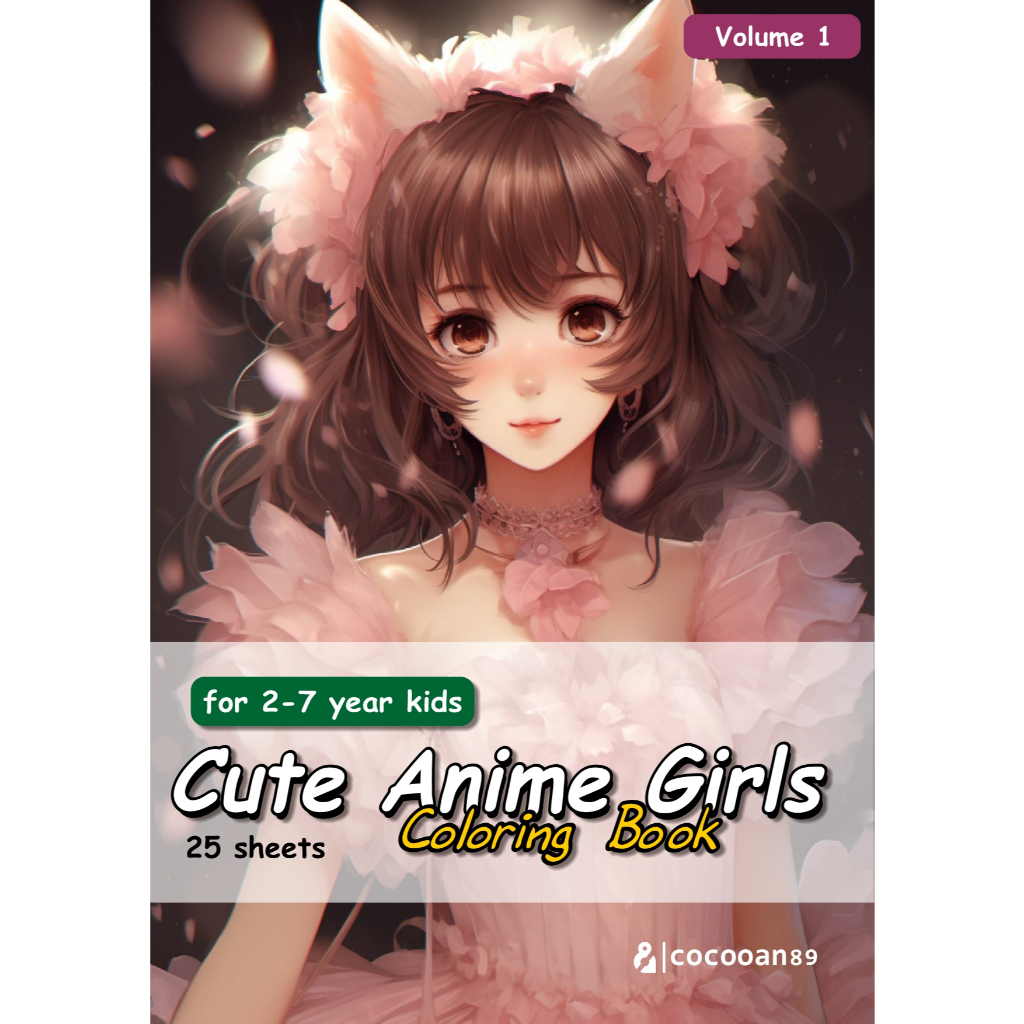 

A5 - Lembar Mewarnai Anak - 20+ Lembar - Anime Cewek