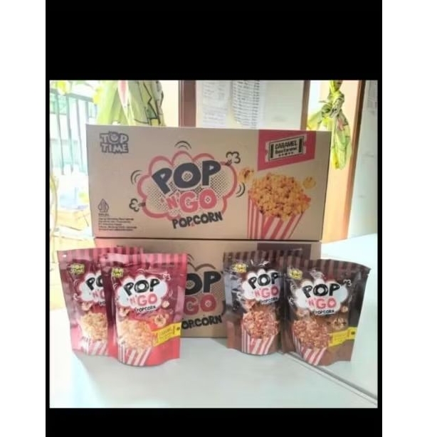 

Popcorn PopNGon Caramel dan Coklat