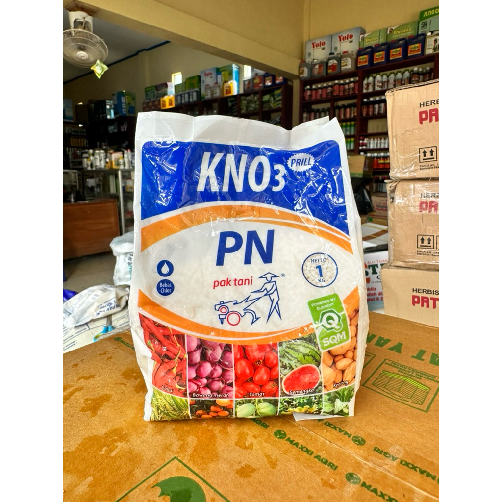 KNO 3 PUTIH PAK TANI 1kg - PUPUK KNO 3 PUTIH PN PRIL dari PAK TANI