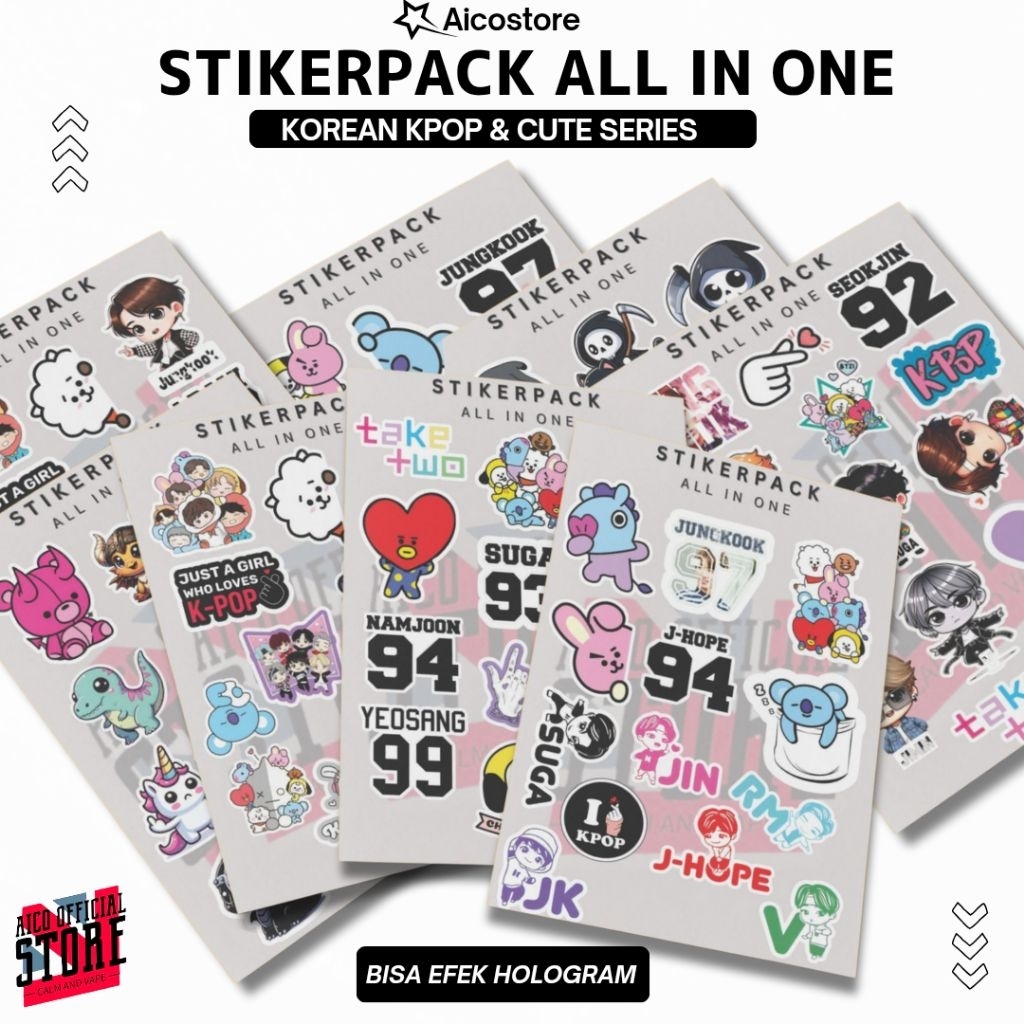 

Jaka Custom - STIKERPACK All In One Desain Full Laminasi