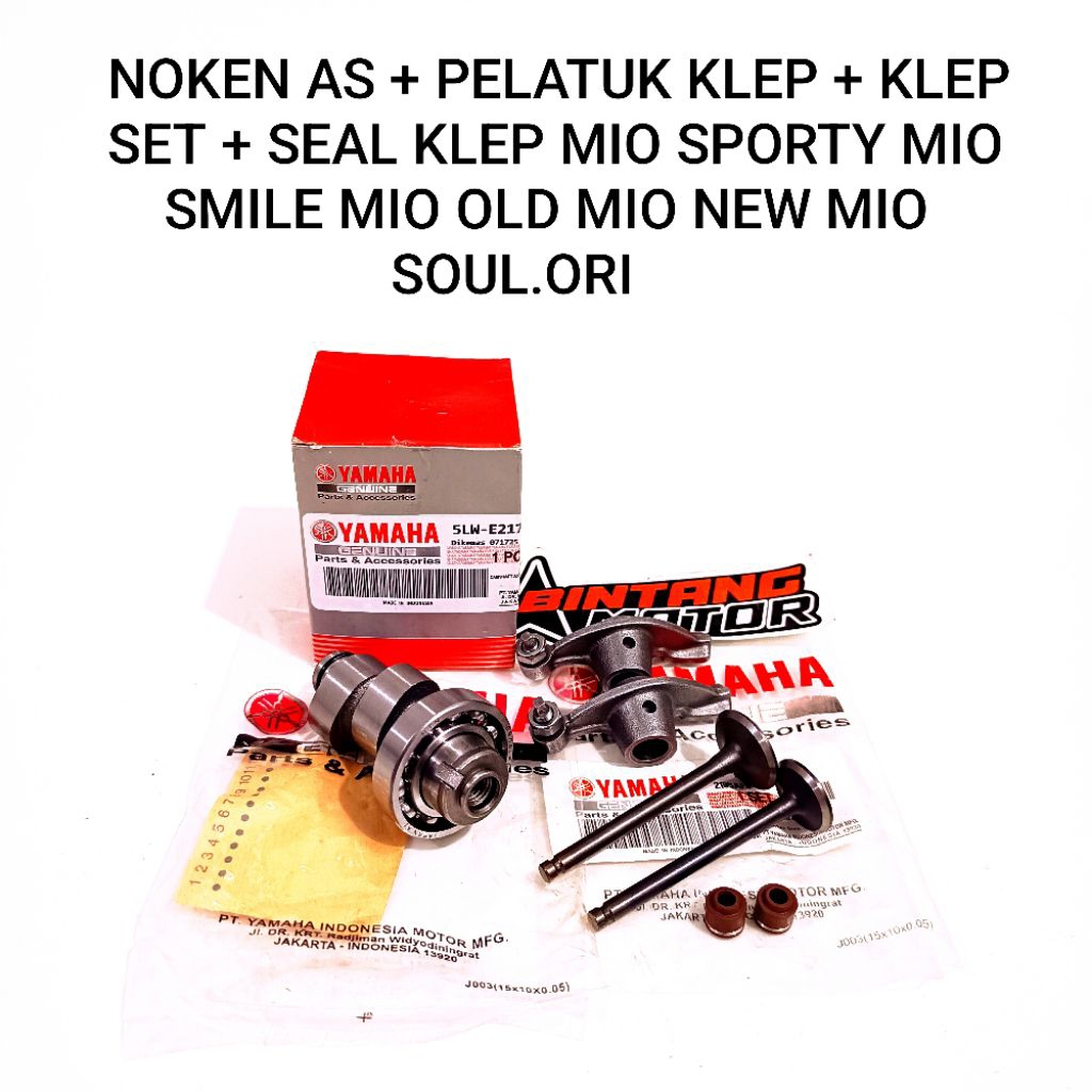 NOKEN AS + PELATUK KLEP + KLEP SET + SEAL KLEP MIO SPORTY MIO SMILE MIO OLD MIO NEW MIO SOUL ORI