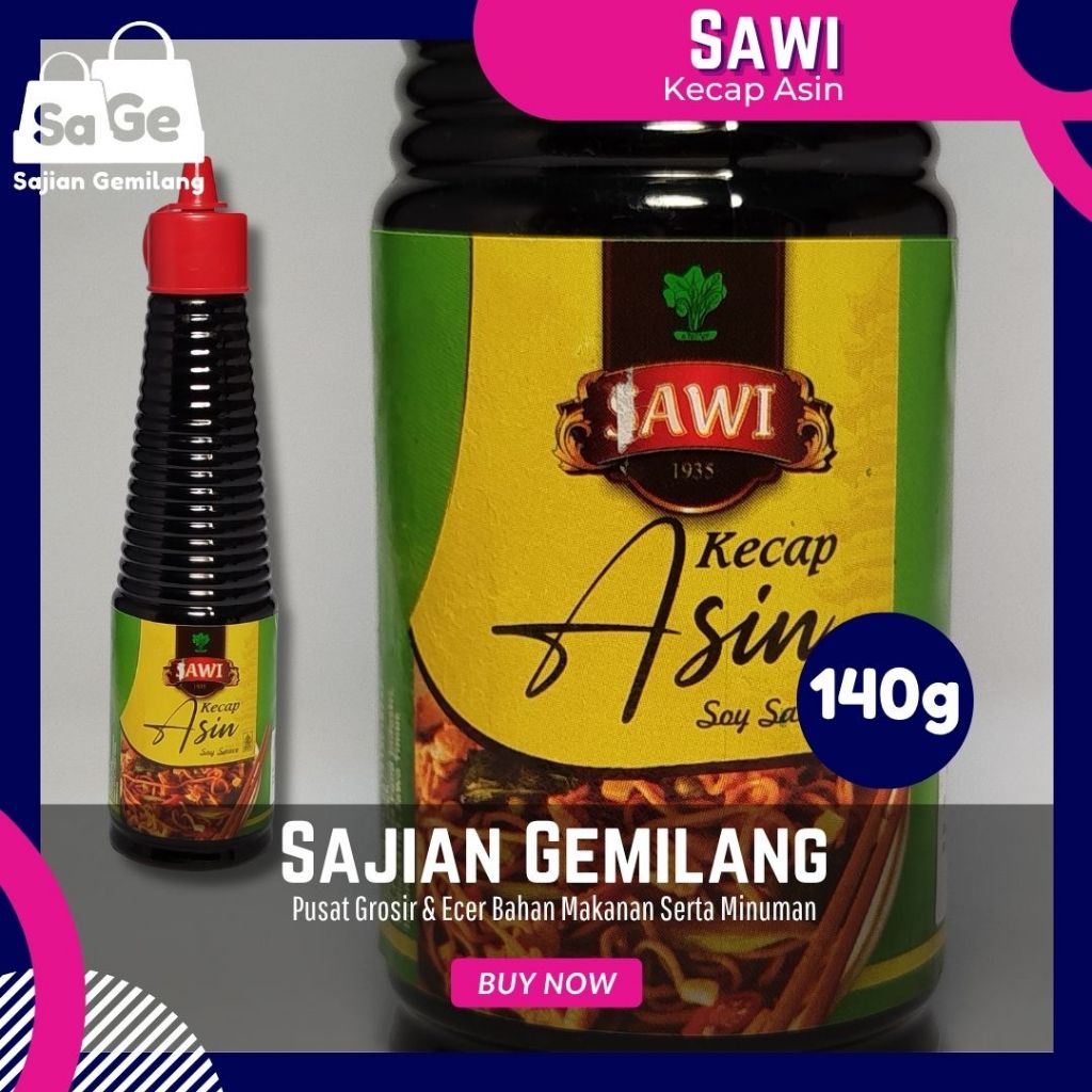 

[TURUN HARGA] Sawi Kecap Asin 140ml – Gurih & Praktis – Grosir Sajian Gemilang