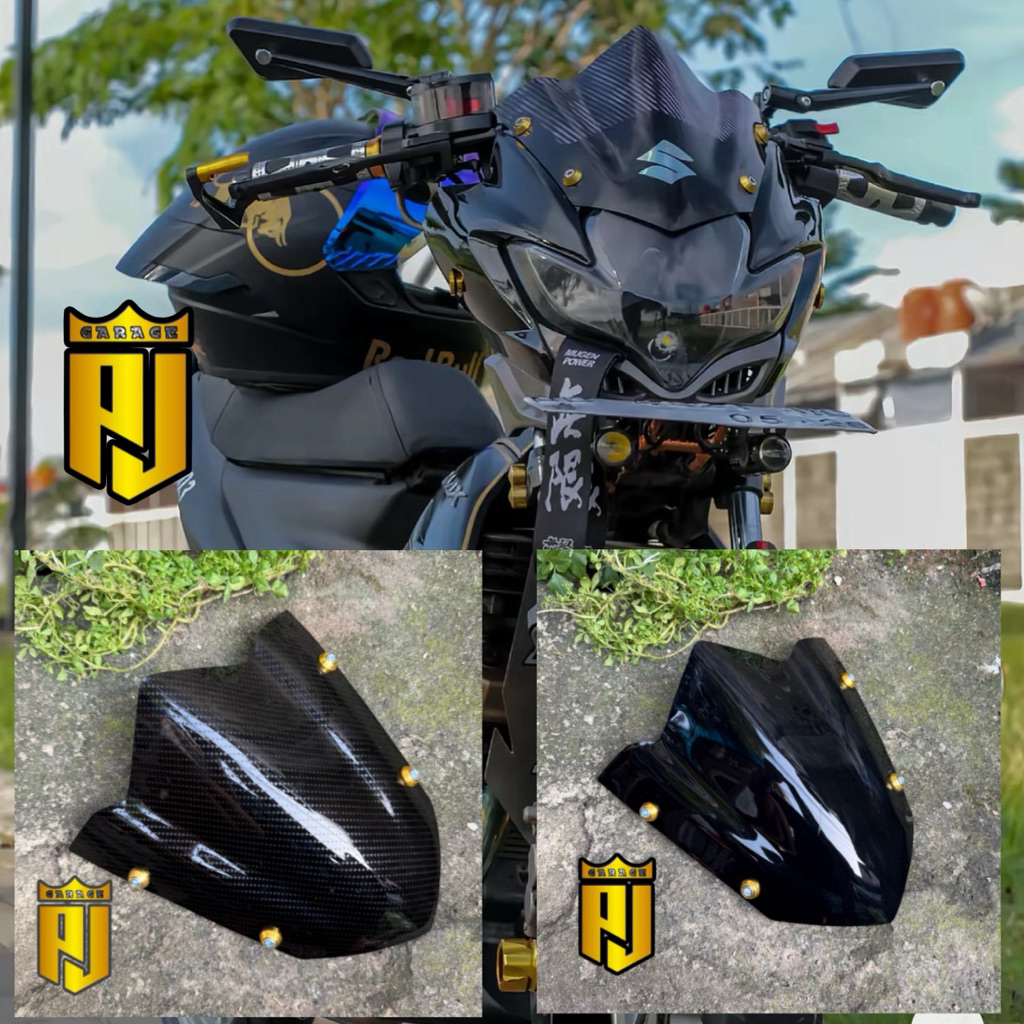VISOR SATRIA FU 150 BARONG TAHUN 2010 - 2013 WINDSHIELD VISOR SATRIA FU 150 BARONG 2010 - 2013