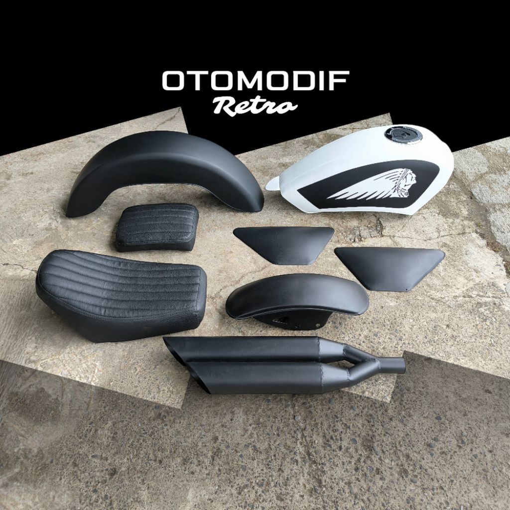 Paket Body Motor Custom Bobber Sportster Lengkap