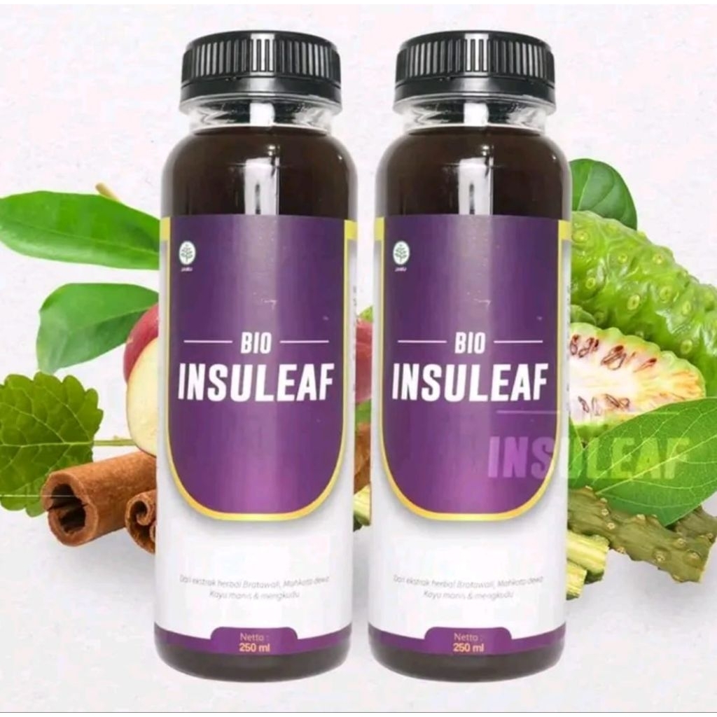 

Bio Insuleaf Paket 2 Botol Obat Herbal Diabetes 250ml