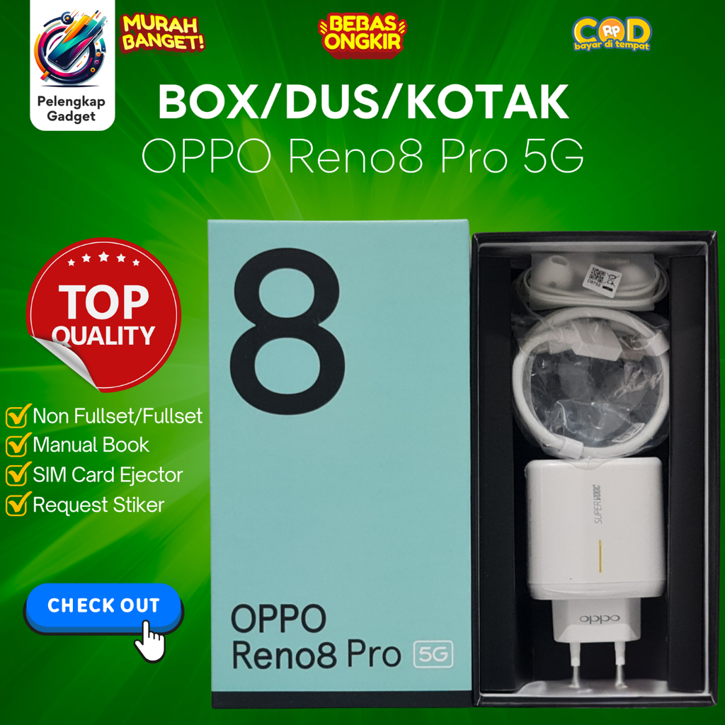 

BOX/DUS/KOTAK OPPO Reno8 Pro 5G (CHARGER SUPER VOOC 65w ORIGINAL)