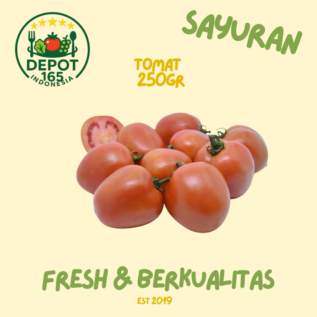 

Tomat Cherry Fresh 250,500 gr | DEPOT 165 INDONESIA MART | SURABAYA