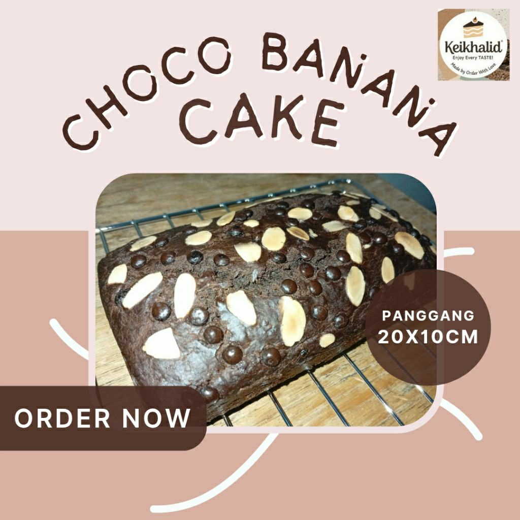 

Choco Banana Cake 20x10
