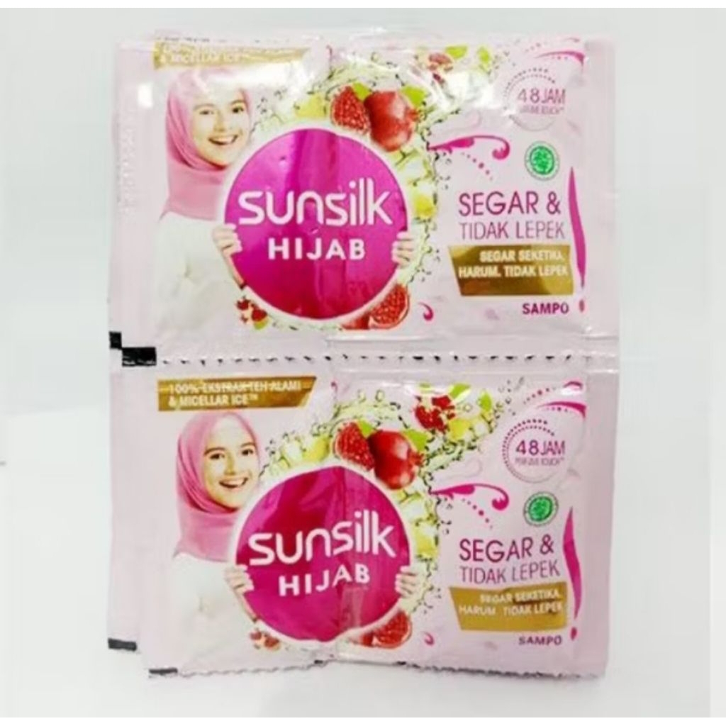 shampoo Sunsilk hijab renceng isi 12 Sachet