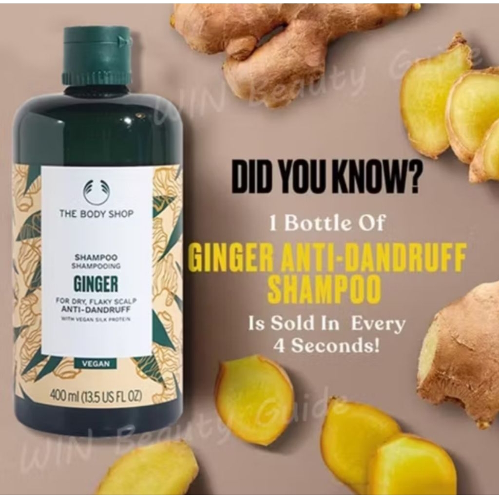 SHAMPOO GINGER THE BODY SHOP