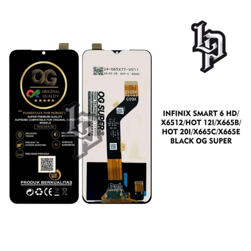 LCD INFINIX SMART 6/X6511/X6511B/X6511E/ FULLSET