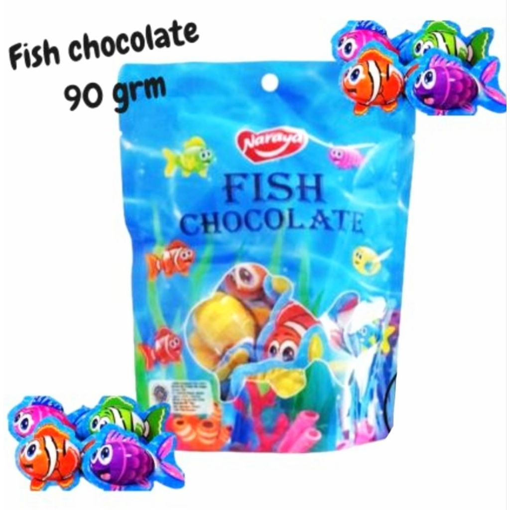 

NARAYA FISH CHOCOLATE 90GRAM