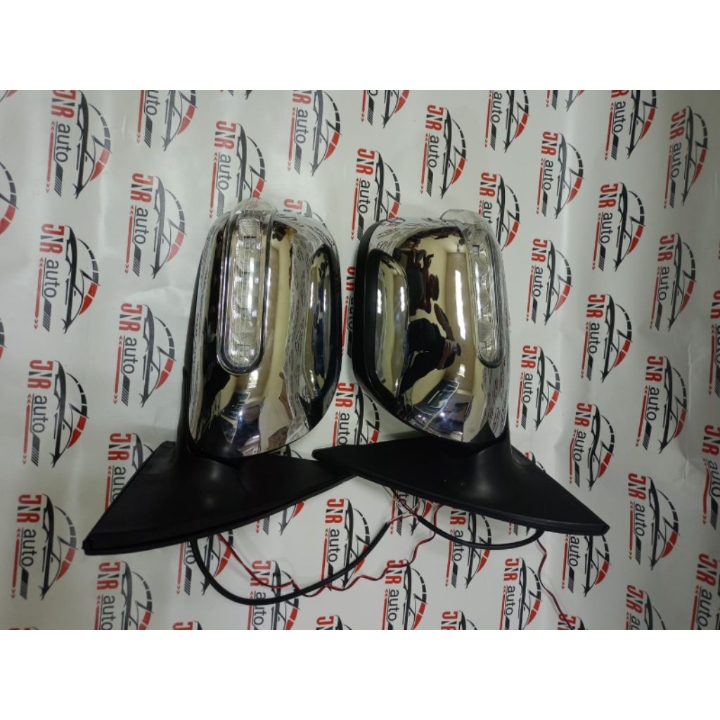 spion avanza Xenia VVTI ass chrome dengan lampu sein 2008-2010